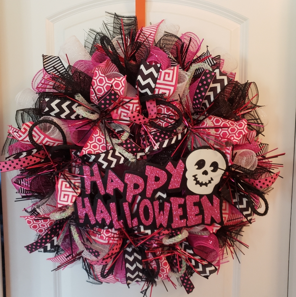 Happy Halloween wreath
